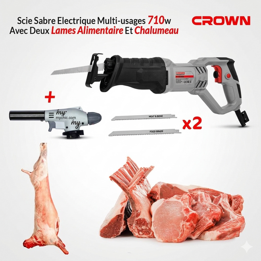 CROWN  CT15258 منشار تقطيع اللحم